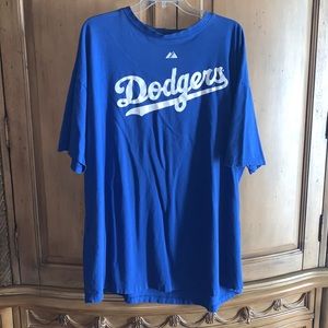 Majestic L.A Dodgers MLB Team Short Sleeve T-Shirt (Tall T)